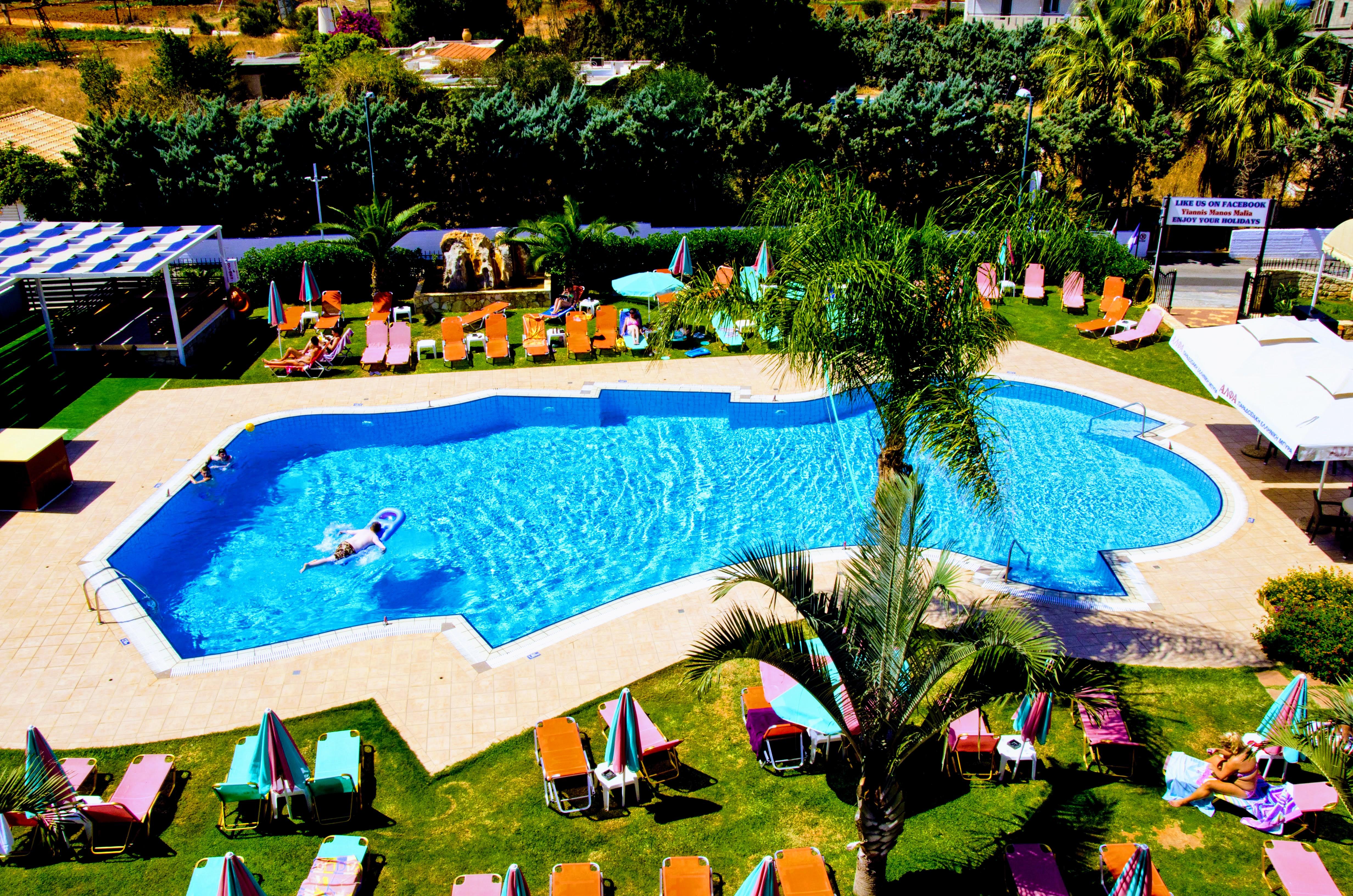Yiannis Manos Hotel Resort Малія Екстер'єр фото